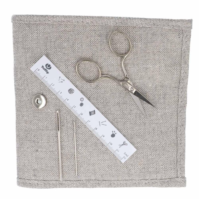Tulip ETIMO with pattern key needle set Royal Silver TES-001