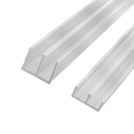 1/2" X 6' Aluminum Sliding Door Track (6')