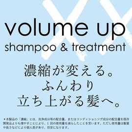 BISOU BISOU Concentrated Eco Shampoo 6.8 fl oz (200 ml) & Treatment, 6.8 fl oz (200 ml), Volume Up, Elegant Fruity Scent