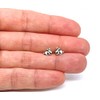 Tiny Bunny Rabbit Earrings .925 Sterling Silver