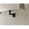 Langdoly Square Handrail Brackets for Staircase Stair Railing Brackets with