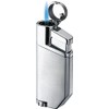 Visol Portofino Satin Chrome Wind-Resistant Torch Flame Lighter