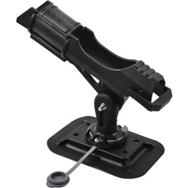 OROOTL Rod Holder Fishing Rod Holder for Boat Kayak, 360 Degree Adjustable Fishing Rod Rod Stand Boat Accessories with Large Clamp Folding Holder