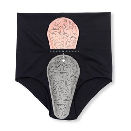 Nyssa Postpartum Underwear + Ice/Heat Pack Black