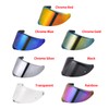 MXJ Gear K6 Helmet Visor for K6/K6s Visor Helmet Face