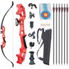 Monsour Archery Recurve Bow and Arrows Set for Adults Metal