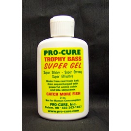 Pro-Cure Trophy Bass Super Gel, 2 Ounce