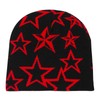 YAMEIZE Trendy Beanie Y2K Star Pattern - Knitted Hats for