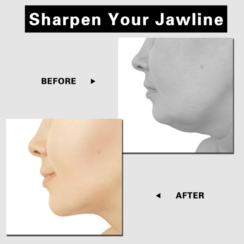 Simofuze Jaw Trainer, 3 PCS Jaw Exerciser, Jawline Exerciser for