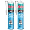 Akfix P645 Seam Sealer Automotive Black (2x10.1 Oz.) - Urethane