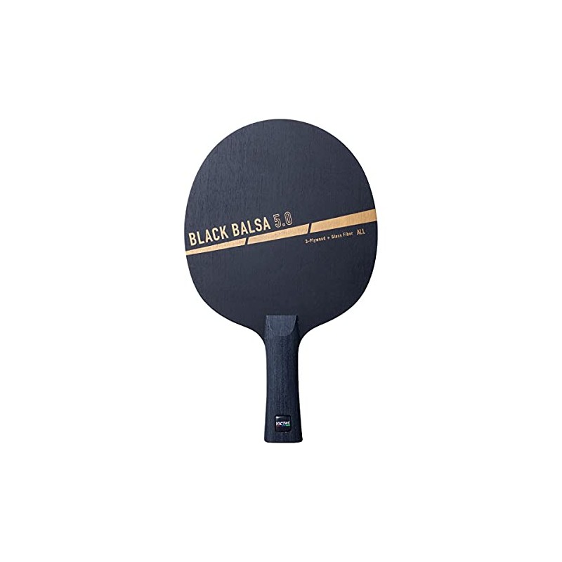 VICTAS Wood Black Balsa 5.0, straight