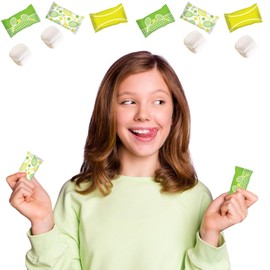 Fruidles Tennis Buttermints, Mint Candies, After Dinner Mints, Butter Mint Candy, Fat-Free, Individually Wrapped (110 Pieces)