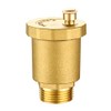 POWERTOOL Automatic Air Valve, 1pcs Brass Air Vent Valve Quick