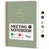 Taja Meeting Notebook for Work Organization - Work notebook with