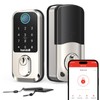 Wi-Fi Smart Deadbolt Keyless Entry: 9-in-1 Hornbill Smart Lock for