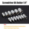 POWERTOOL Drive Socket Adapter 1/4" Hex Shank Socket Adapter Screwdriver