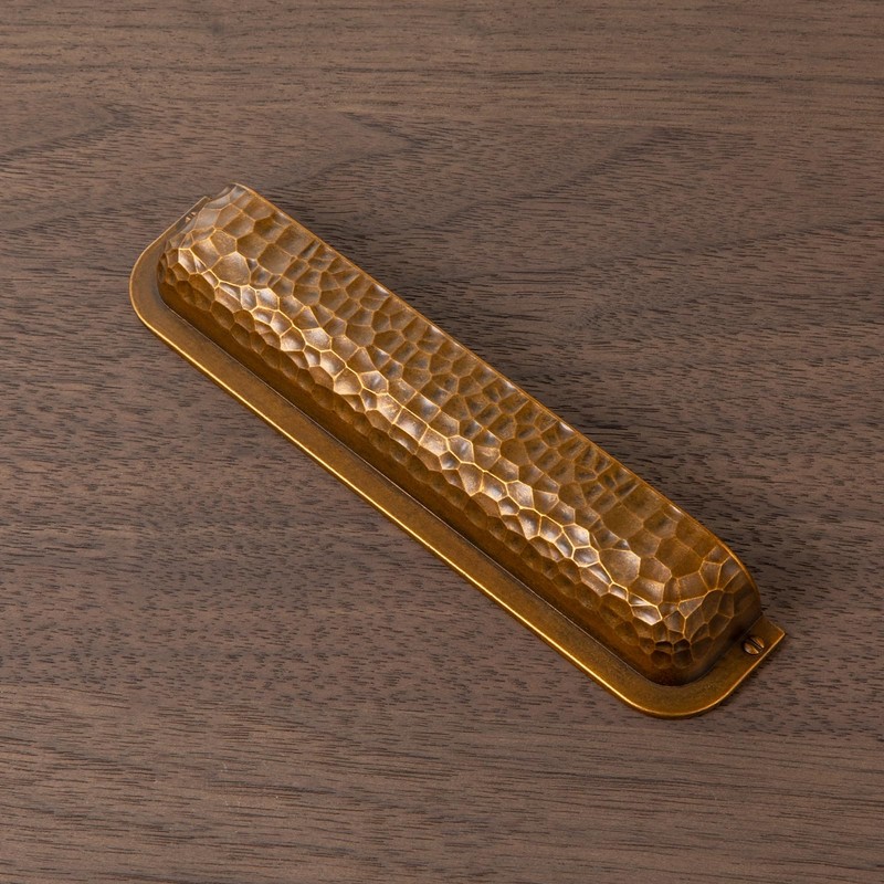 Goo-Ki Hammered Cup Pulls 5 Inch Hole Center Bin Cup