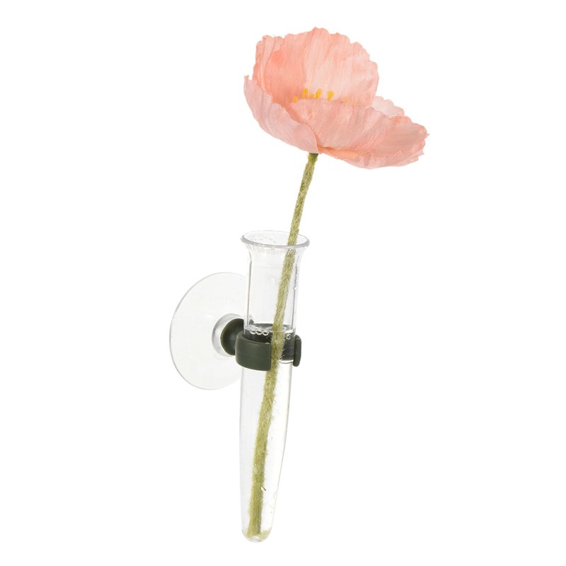 PATIKIL Floral Water Tubes with Suction Cup, 3 Pcs 0.6"