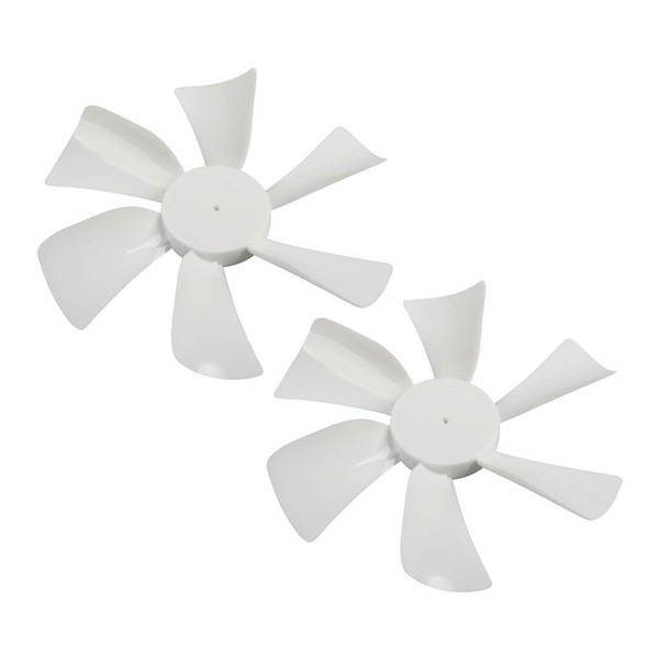 AIXXCUVQ 2Pack 6 Inch Replacement White Vent Fan Blades Replacement