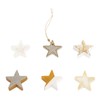 Rayher 36099000 stampo con stelle, diametro 3,6cm, 6 stelle, da