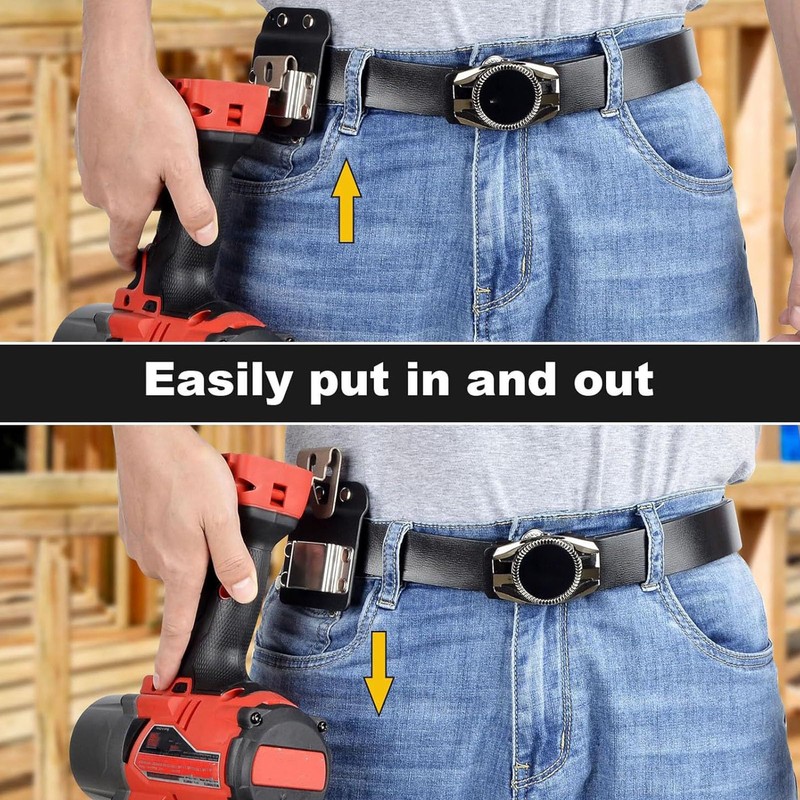 Drill Holder Belt Clip Tool Belt Clip Stainless Steel Clip