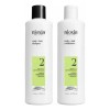 Nioxin Duo Sistema #2 Shampoo Y Acondicionador 300ml Natural