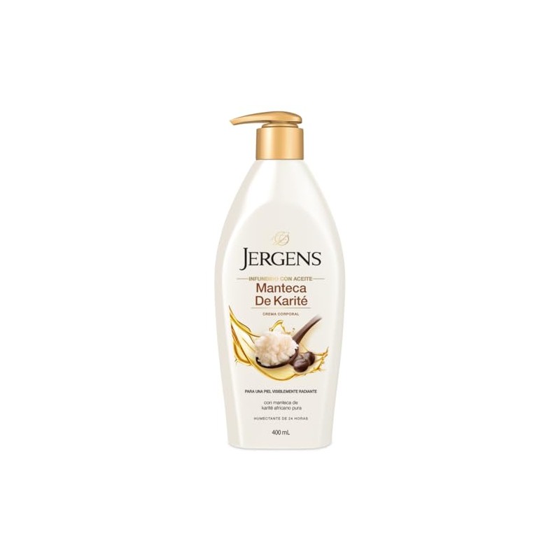 Jergens Mantequilla de Karite, 400 ml