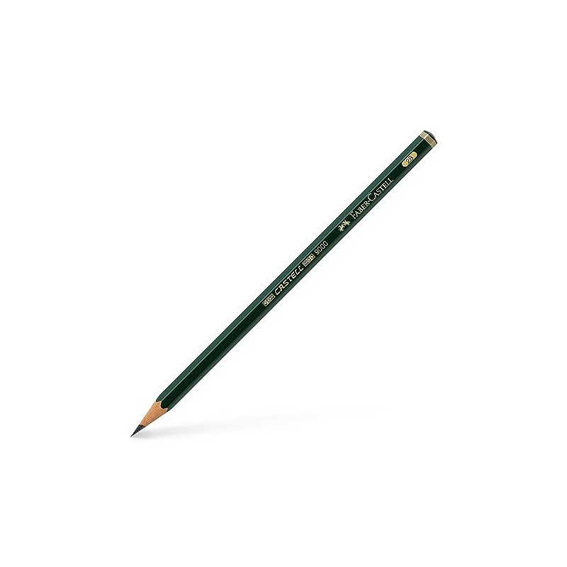 FABER-CASTELL 205070 Castell 9000 Pencils Set of 6 Hardness 2B