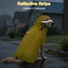 DENTRUN DENTRUN Waterproof Dog Rain Jacket with Hood for Golden