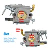 Carburetor Replacement for McCulloch Chainsaw 3200 3205 3210 32cc 35cc
