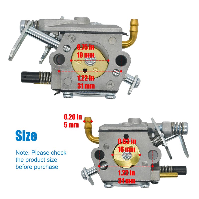 Carburetor Replacement for McCulloch Chainsaw 3200 3205 3210 32cc 35cc