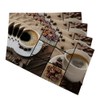 Y YIHANGBEST Coffee Collage Dining Table Placemats Coffee Beans Placement