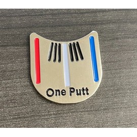 One Putt Golf Small Putting Alignment Aiming Tool Ball Marker