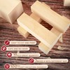 Basswood Carving Blocks, 19PCS Whittling Wood Blocks Kit with 3