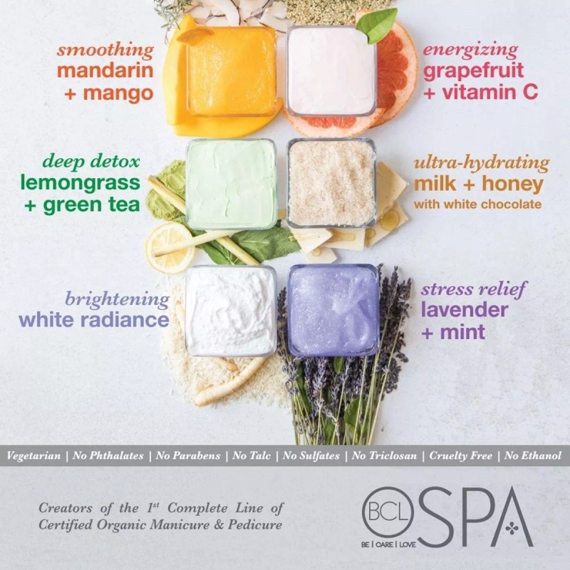 BCL Spa Sal Organica Manicure & Pedicure Limon + Té