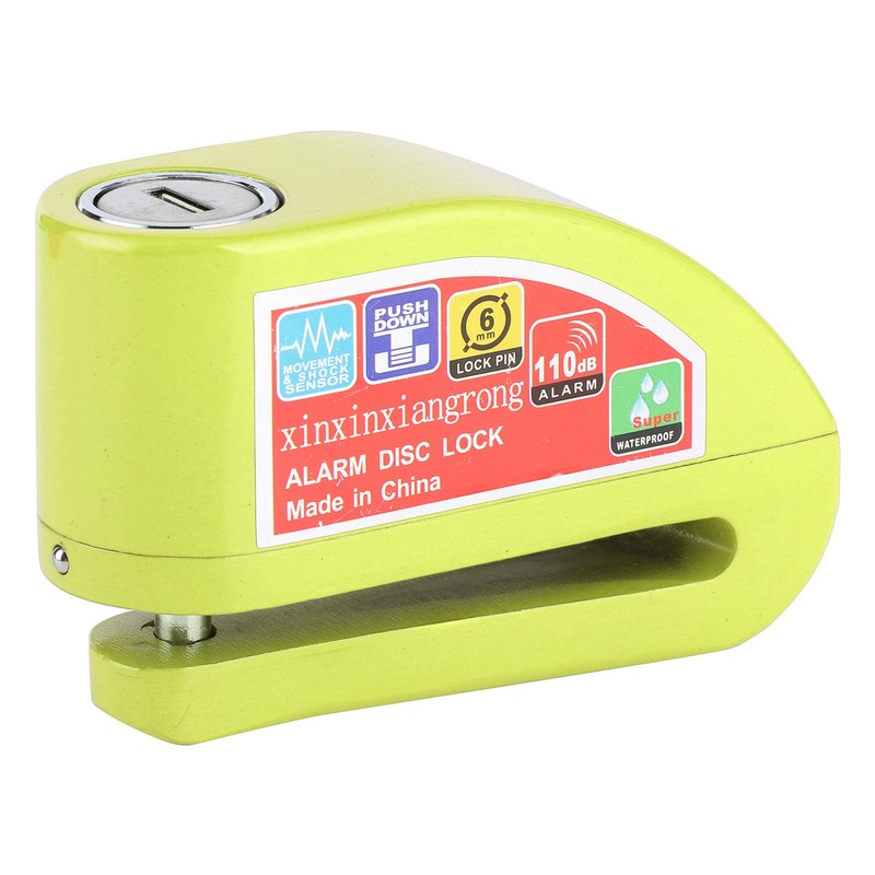 Waterproof Disc Brake Lock Kit 110dB Anti Theft Security Alarm