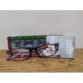 Foster Grant Women's Reading Glasses Allegra with case 1.25