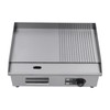 Commercial Countertop Grill 110V 1600W Electric Flat Top Griddle Grill
