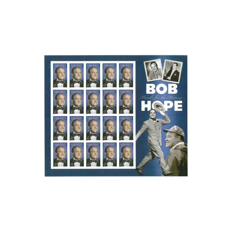 Bob Hope Collectible Stamp Sheet
