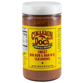 Cimarron Docs Sweet Rib Rub & Bar-b-q Seasoning Large 1 lb 10 oz (26 oz)