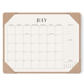 Jotsome Desk Calendar 2025-2026 with Desktop Mat, Large Academic Desk Pad Calendar From July 2025 to December 2026 22x17 inch, Desk Blotter Calendar for Home Office and School, Easy Planning, Apricot