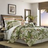 Tommy Bahama Palmiers Comforter Set, California King, Medium Green