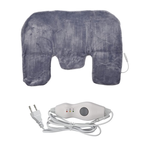 Layhou Heating Pad 43 x 57 cm Heat Cushion for Pain Relief in the Neck and Shoulder Area with 3 Heating Modes Automatic Shut-Off EU Plug