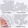 EXCEART 2pcs Merry Christmas Cutting Dies Metal Embossing Stencils Die