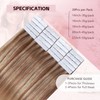 Sweetmet Injection Tape in Hair Extensions Real Human Hair 3rd-Generation