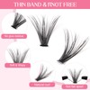 Parriparri Eyelash Extensions, 200 Pieces, Individual Lash Extension, 30D C