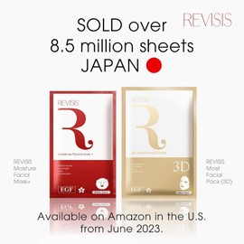 [Japanese Moisture Cream] REVISIS Moisture Facial Mask + (Red mask 30 pieces) 10 sheets