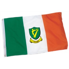 Irish Rose Gifts Armagh County Coat of Arms Ireland Flag - 3'x5' Foot