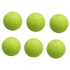 Generic 6pcs Fluorescent Glow Dark Led Golf Balls Night Practice