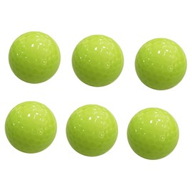 Generic 6pcs Fluorescent Glow Dark Led Golf Balls Night Practice Training Balls
